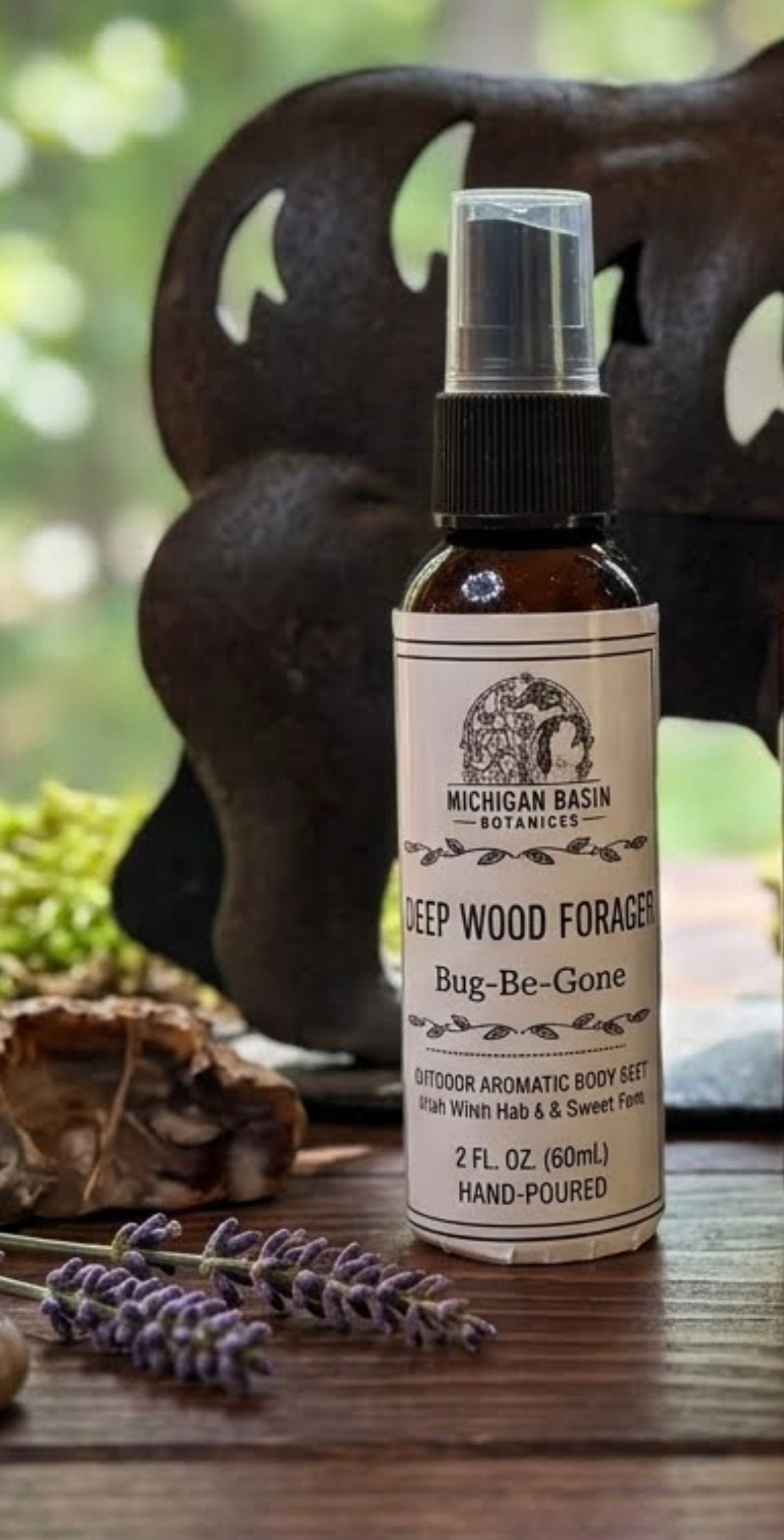 Deep Wood Forager Bug-Be-Gone Spray – All-Natural Botanical Insect Defense