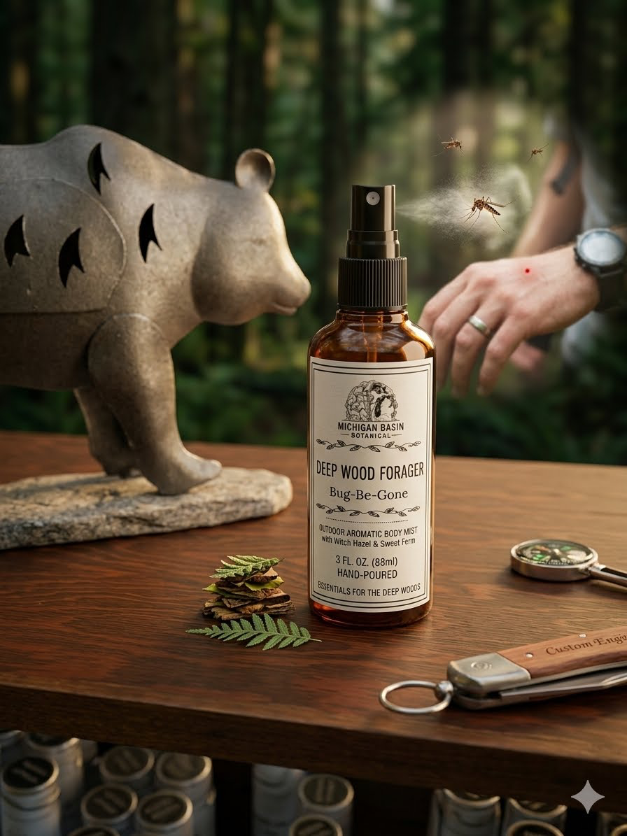 Deep Wood Forager Bug-Be-Gone Spray – All-Natural Botanical Insect Defense